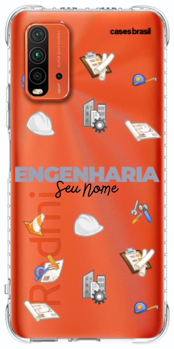 Capinha para celular Engenharia - Profissão Com Nome