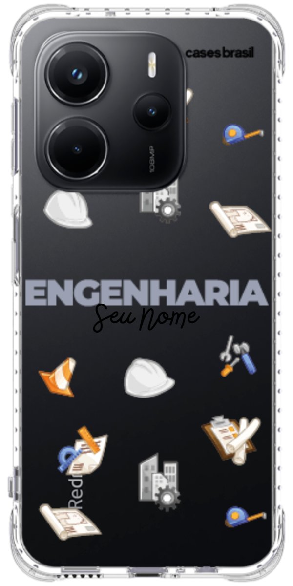 Capinha para celular Engenharia - Profissão Com Nome