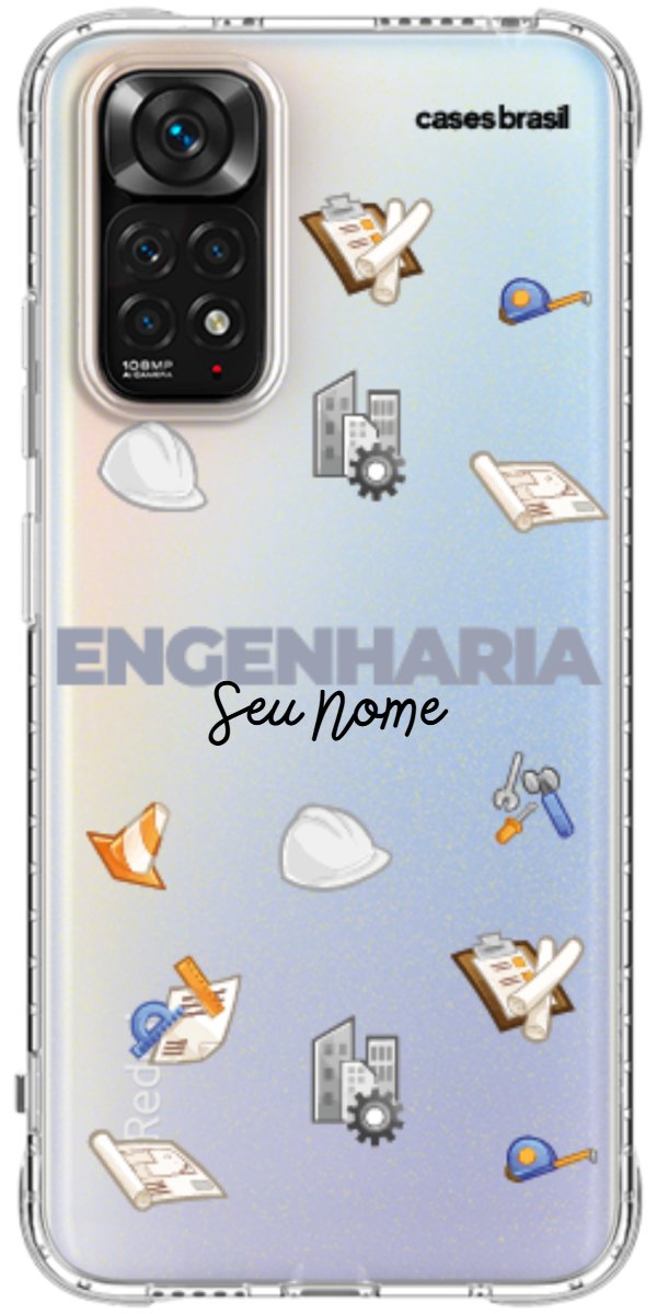 Capinha para celular Engenharia - Profissão Com Nome