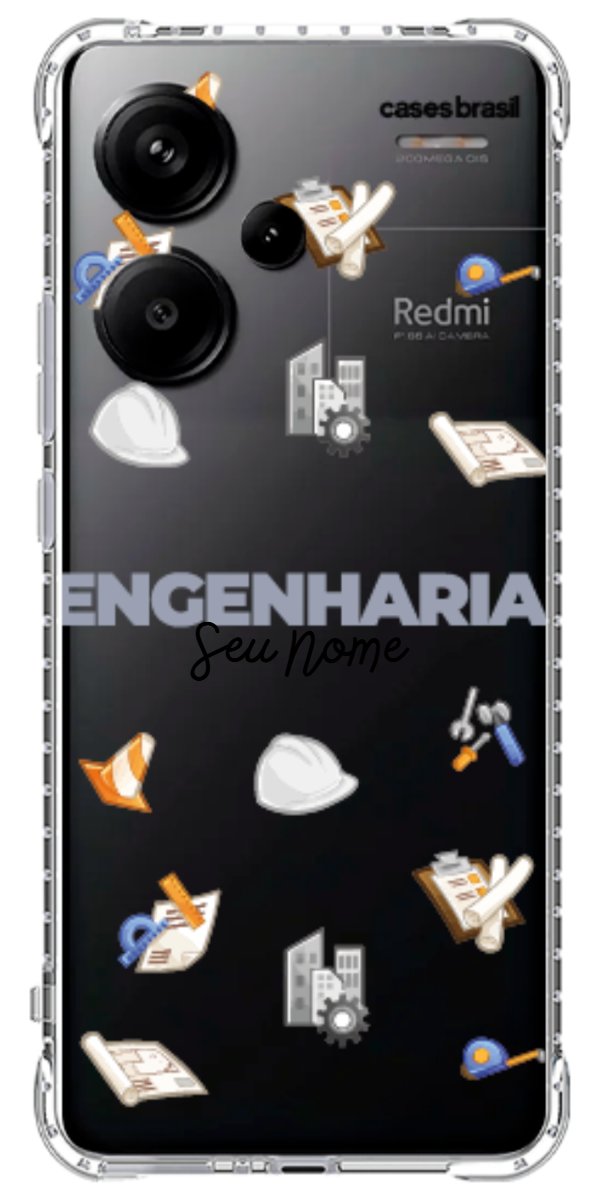 Capinha para celular Engenharia - Profissão Com Nome