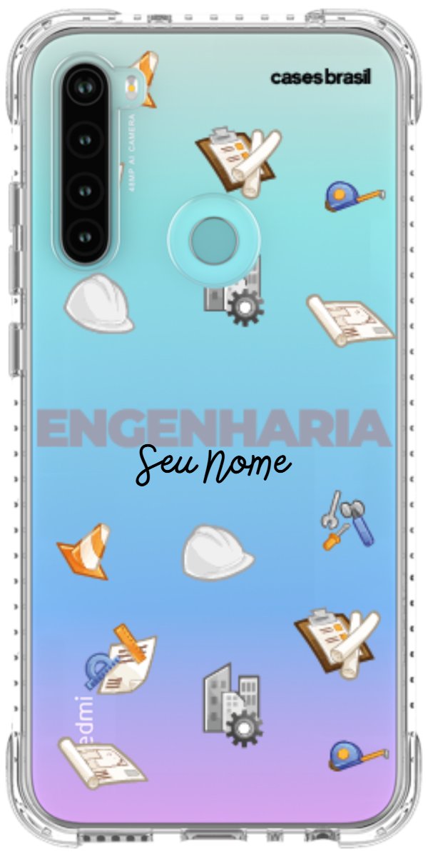 Capinha para celular Engenharia - Profissão Com Nome
