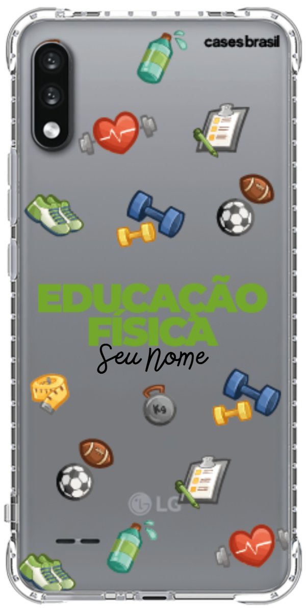 Capinha para celular Educação Física - Profissão Com Nome
