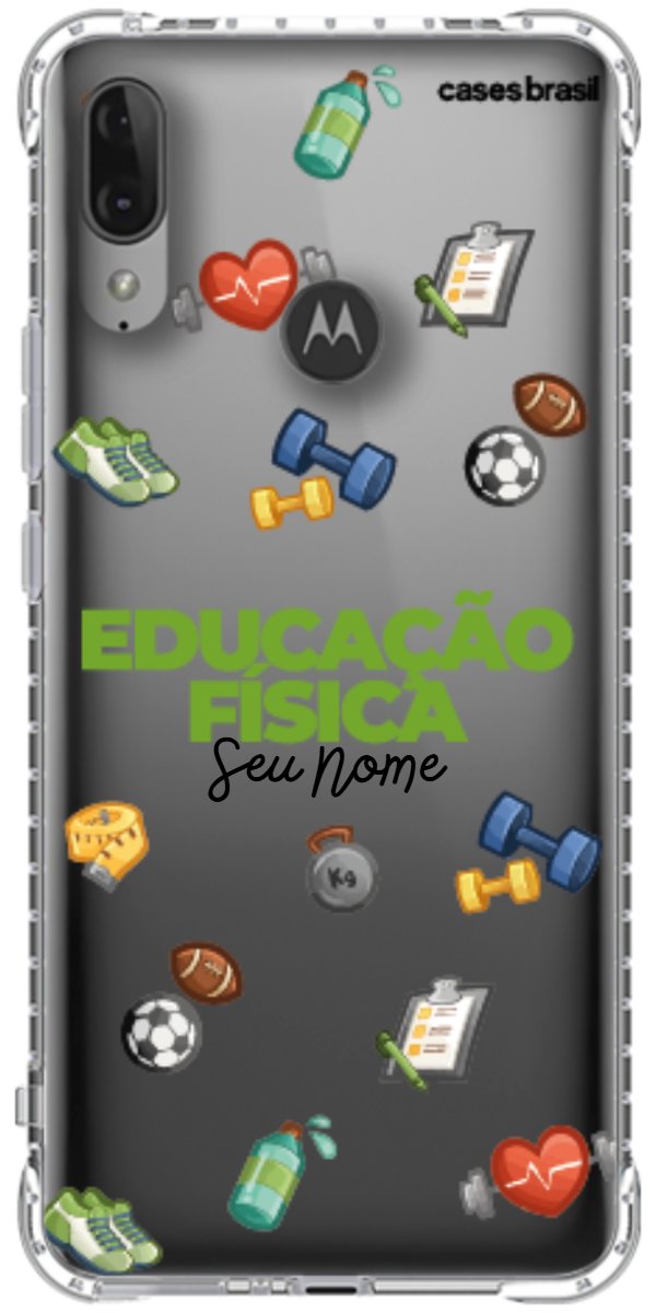 Capinha para celular Educação Física - Profissão Com Nome