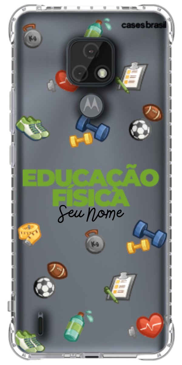 Capinha para celular Educação Física - Profissão Com Nome