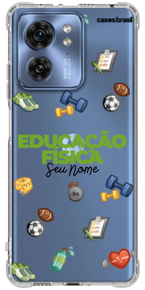 Capinha para celular Educação Física - Profissão Com Nome