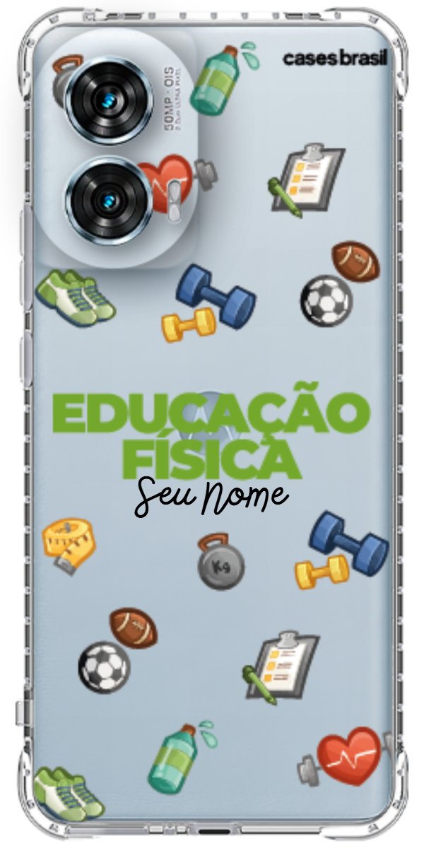 Capinha para celular Educação Física - Profissão Com Nome