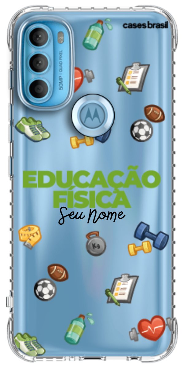 Capinha para celular Educação Física - Profissão Com Nome