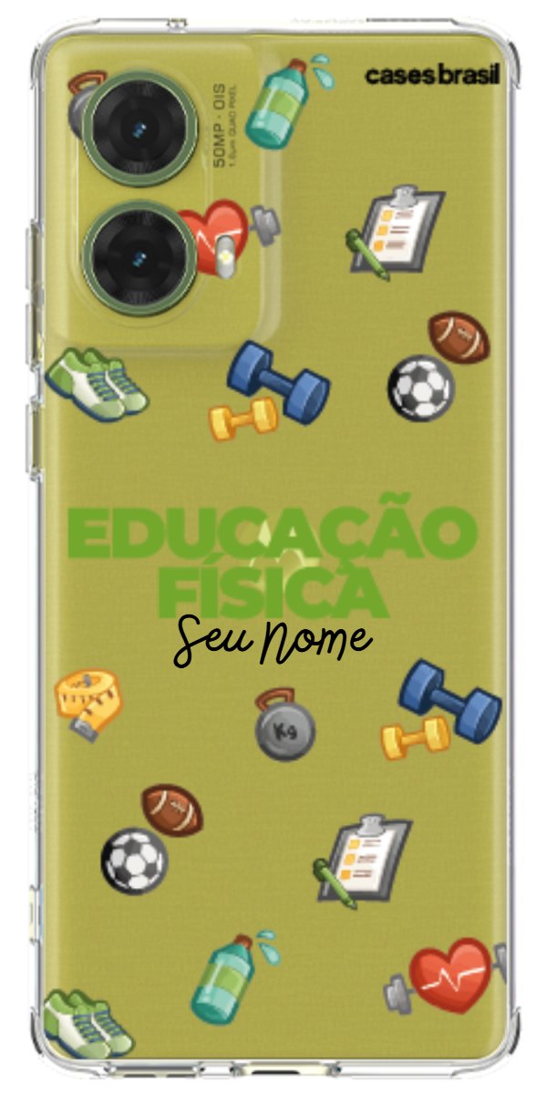 Capinha para celular Educação Física - Profissão Com Nome