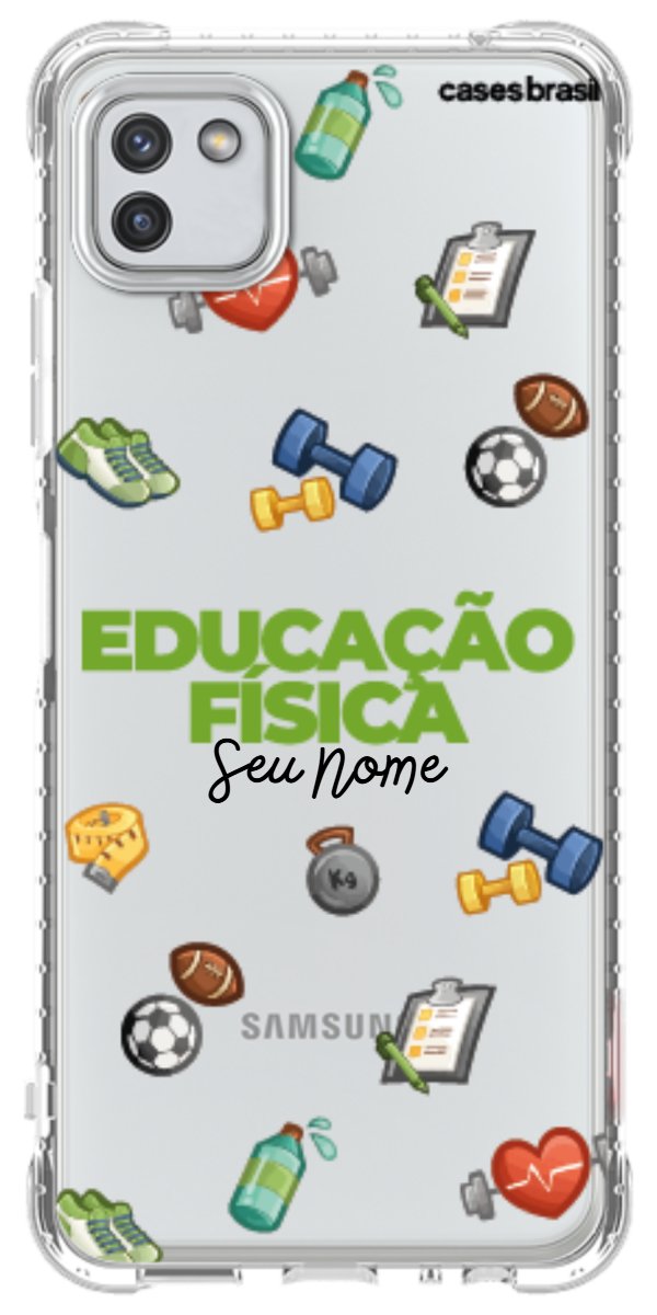 Capinha para celular Educação Física - Profissão Com Nome