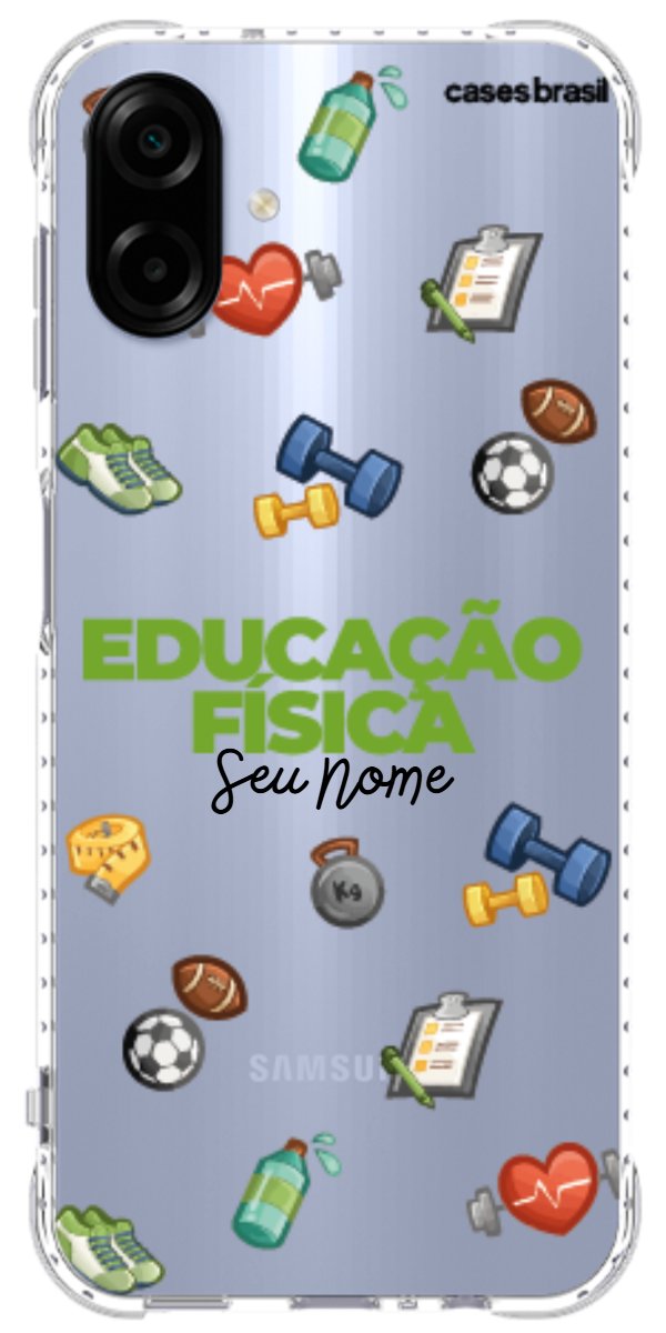 Capinha para celular Educação Física - Profissão Com Nome