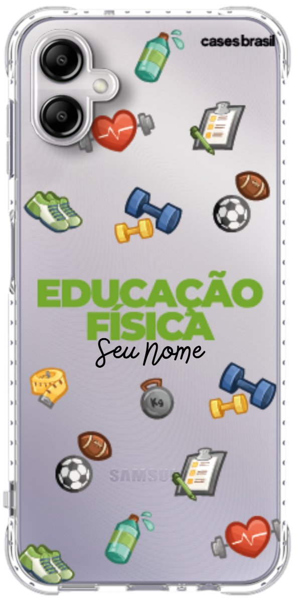 Capinha para celular Educação Física - Profissão Com Nome