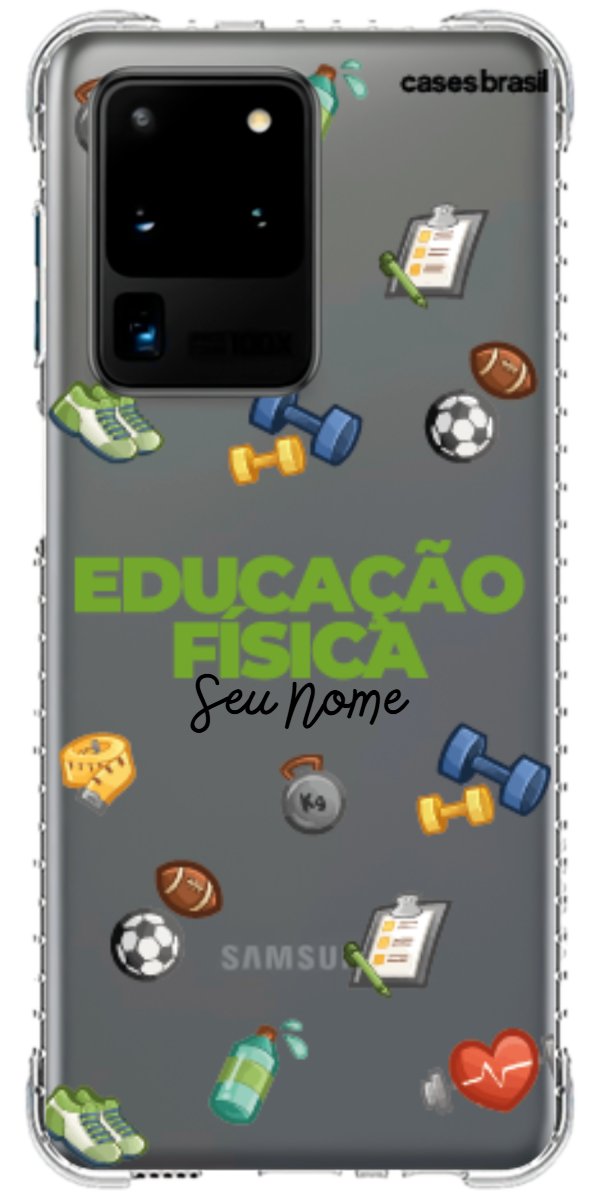 Capinha para celular Educação Física - Profissão Com Nome