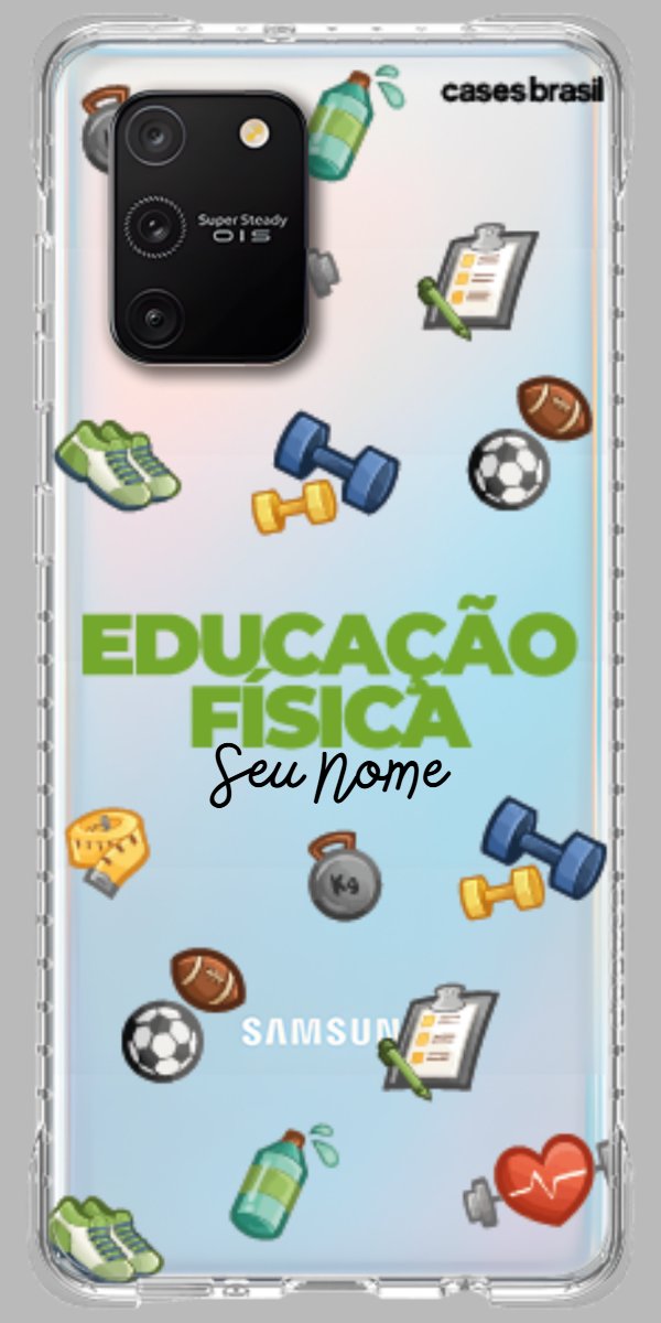 Capinha para celular Educação Física - Profissão Com Nome
