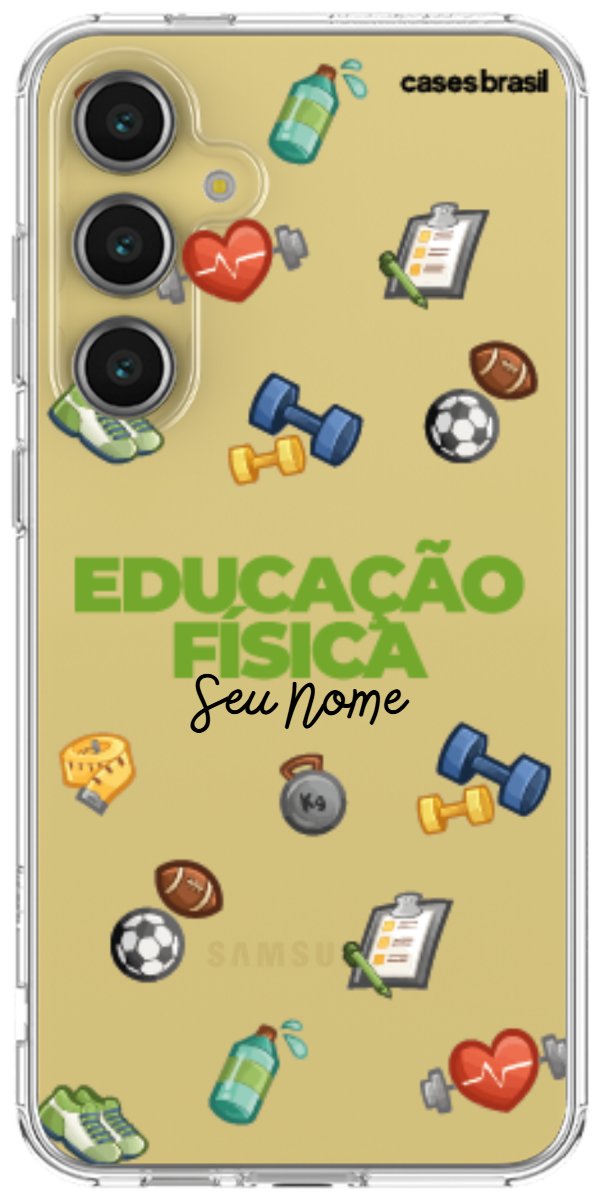 Capinha para celular Educação Física - Profissão Com Nome