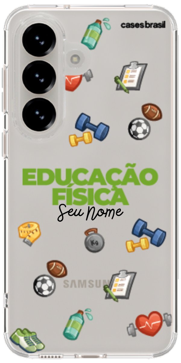Capinha para celular Educação Física - Profissão Com Nome