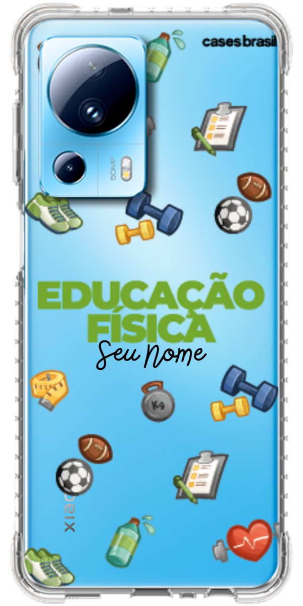 Capinha para celular Educação Física - Profissão Com Nome
