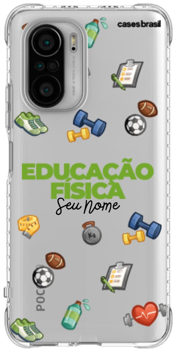 Capinha para celular Educação Física - Profissão Com Nome