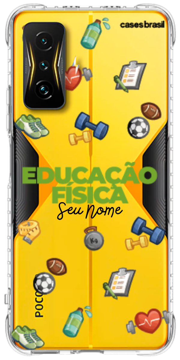 Capinha para celular Educação Física - Profissão Com Nome