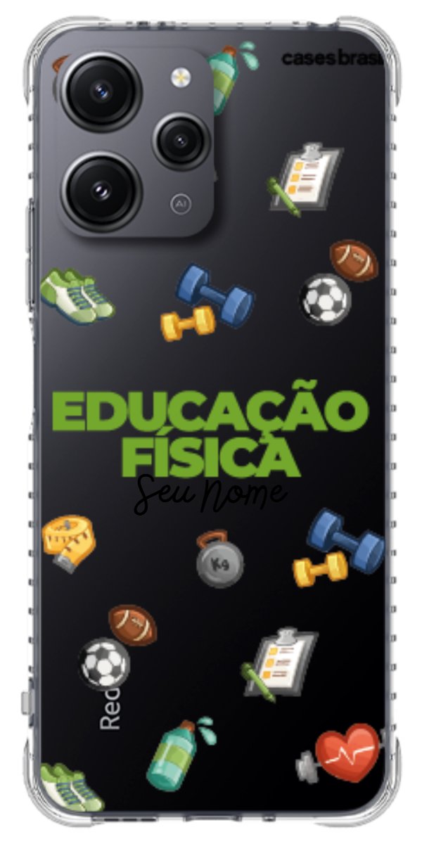 Capinha para celular Educação Física - Profissão Com Nome