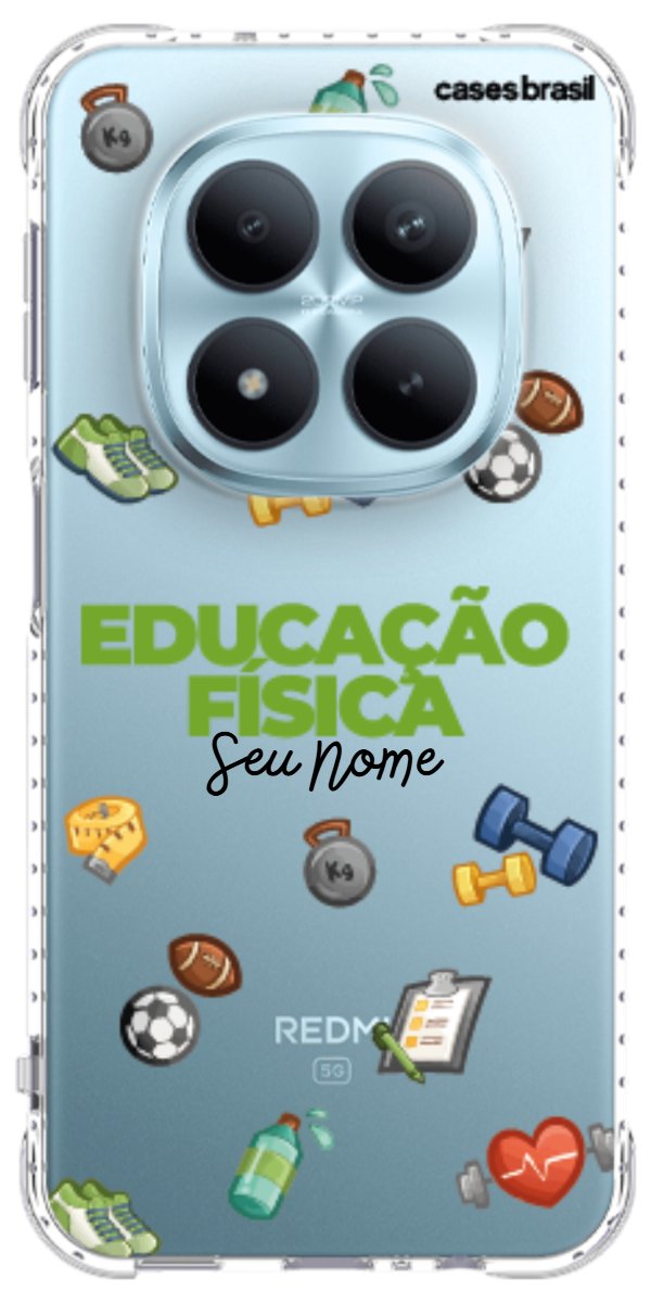 Capinha para celular Educação Física - Profissão Com Nome