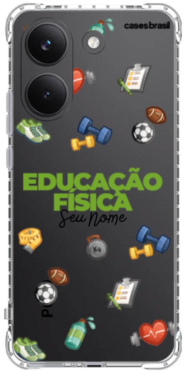 Capinha para celular Educação Física - Profissão Com Nome