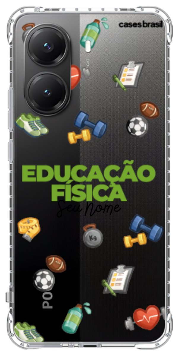 Capinha para celular Educação Física - Profissão Com Nome
