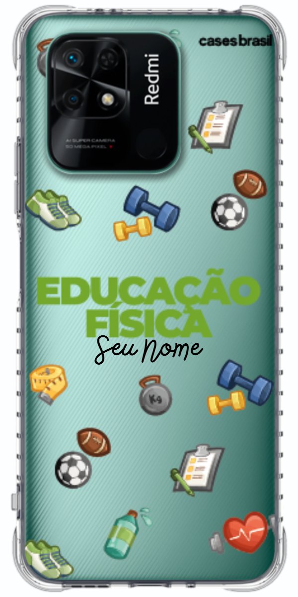 Capinha para celular Educação Física - Profissão Com Nome