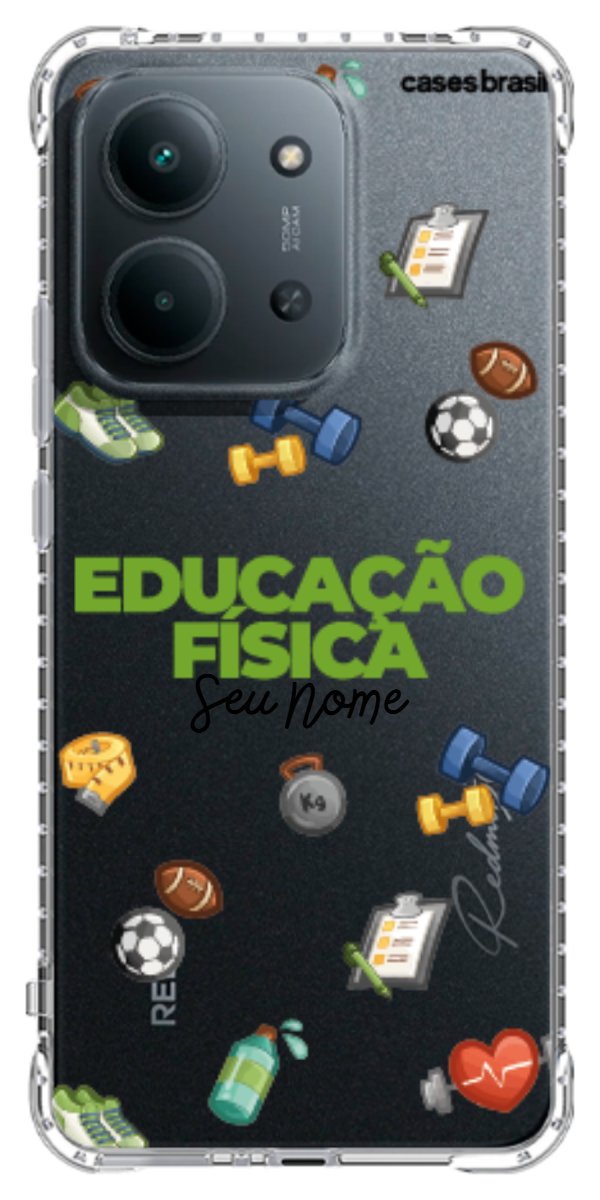 Capinha para celular Educação Física - Profissão Com Nome