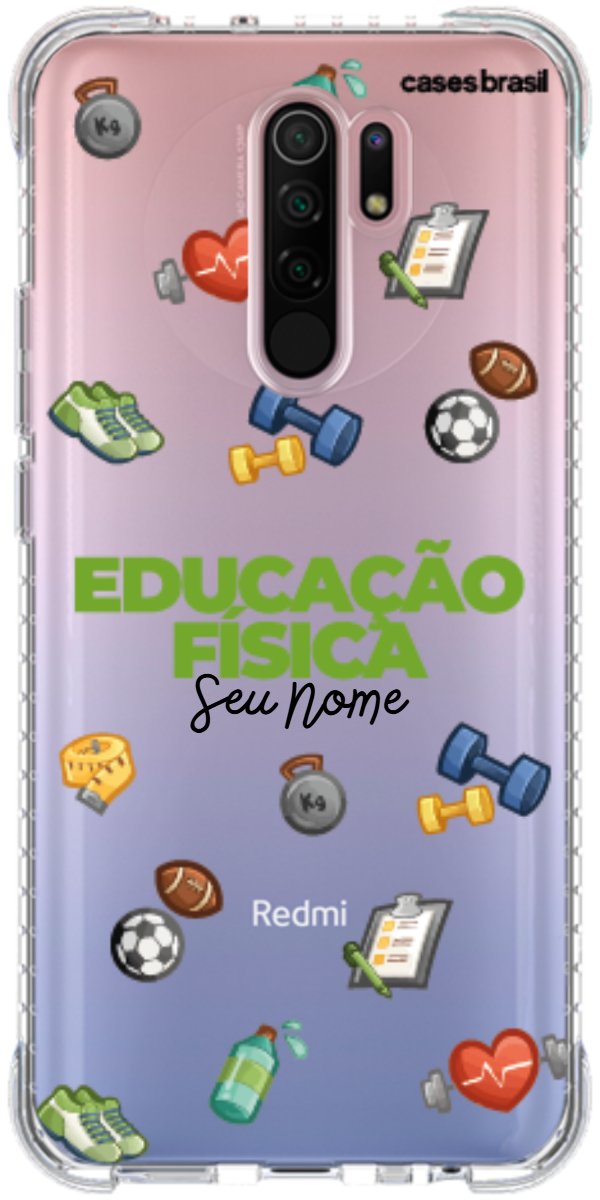 Capinha para celular Educação Física - Profissão Com Nome