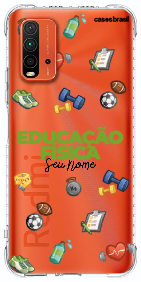 Capinha para celular Educação Física - Profissão Com Nome