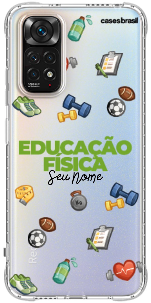 Capinha para celular Educação Física - Profissão Com Nome