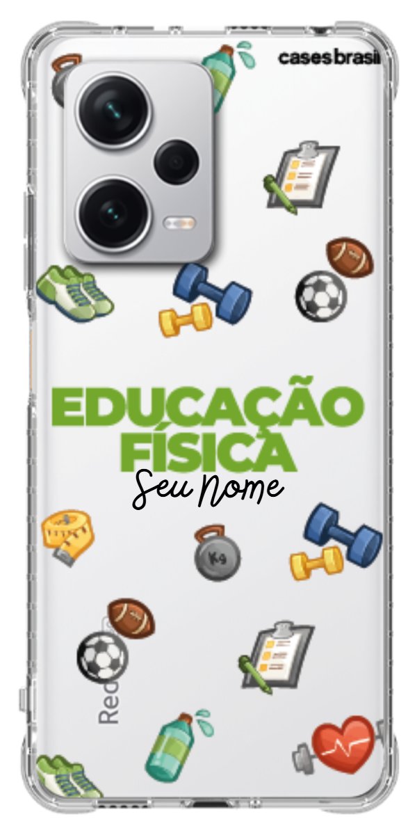 Capinha para celular Educação Física - Profissão Com Nome