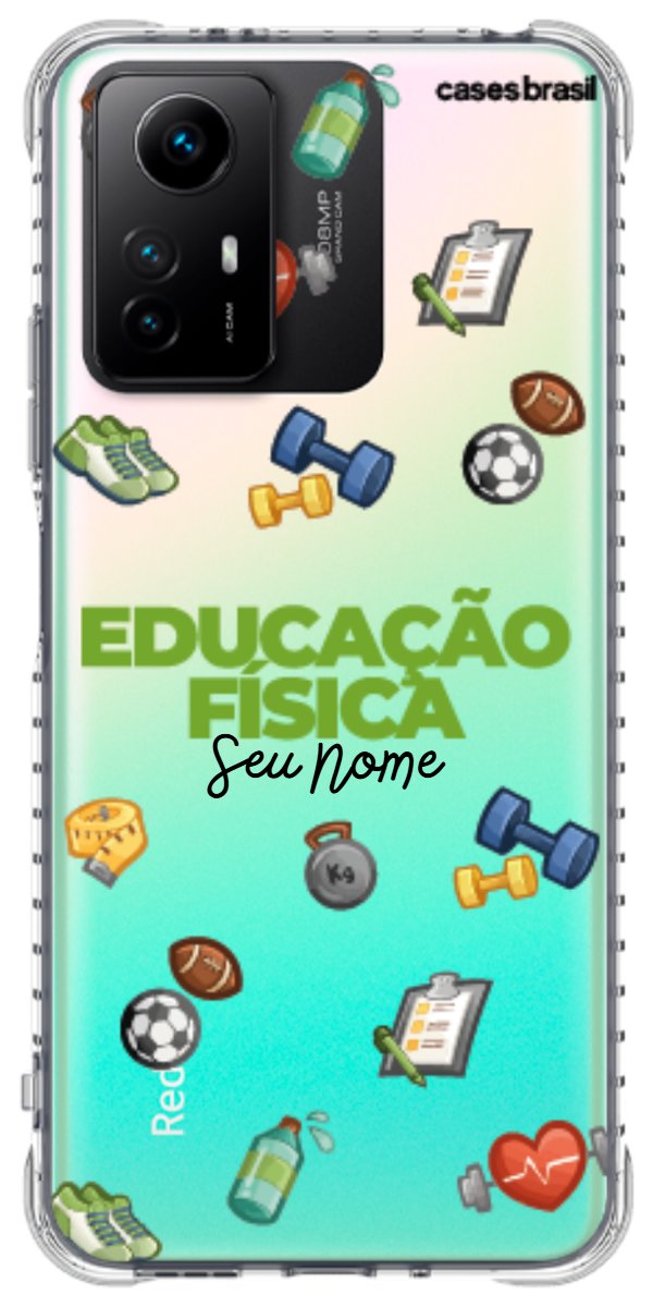 Capinha para celular Educação Física - Profissão Com Nome