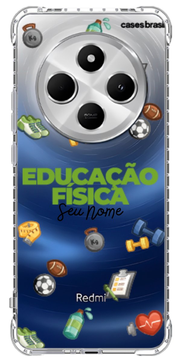 Capinha para celular Educação Física - Profissão Com Nome