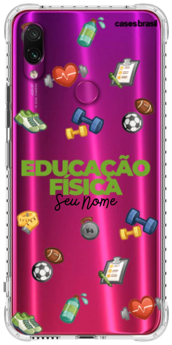 Capinha para celular Educação Física - Profissão Com Nome