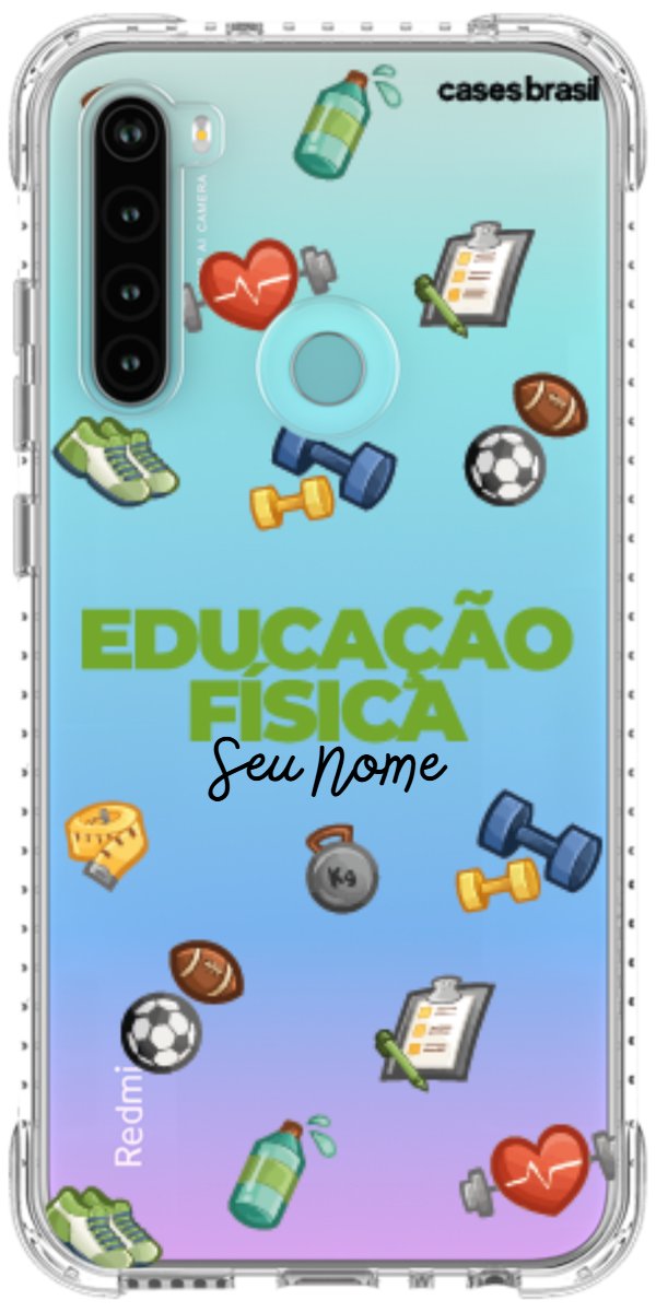 Capinha para celular Educação Física - Profissão Com Nome