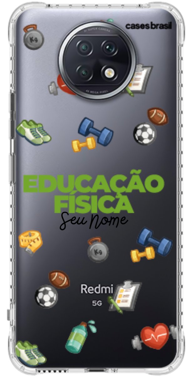 Capinha para celular Educação Física - Profissão Com Nome