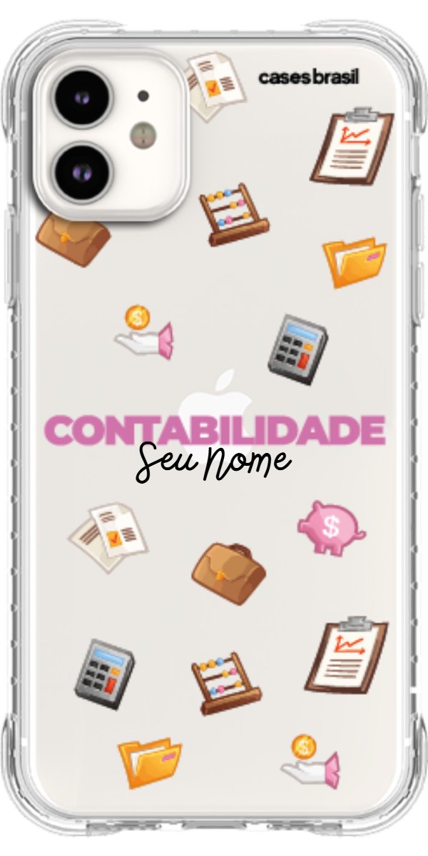 Capinha para celular Contabilidade - Profissão Com Nome