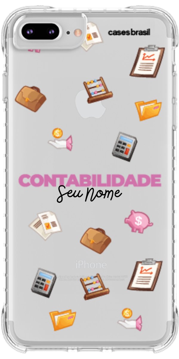 Capinha para celular Contabilidade - Profissão Com Nome