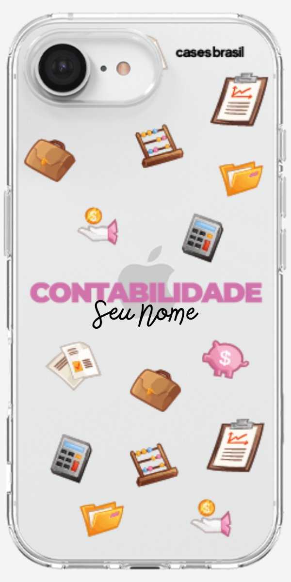 Capinha para celular Contabilidade - Profissão Com Nome