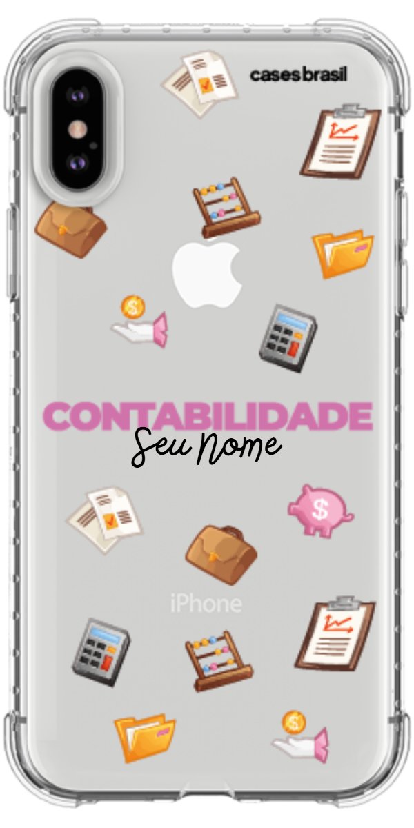 Capinha para celular Contabilidade - Profissão Com Nome