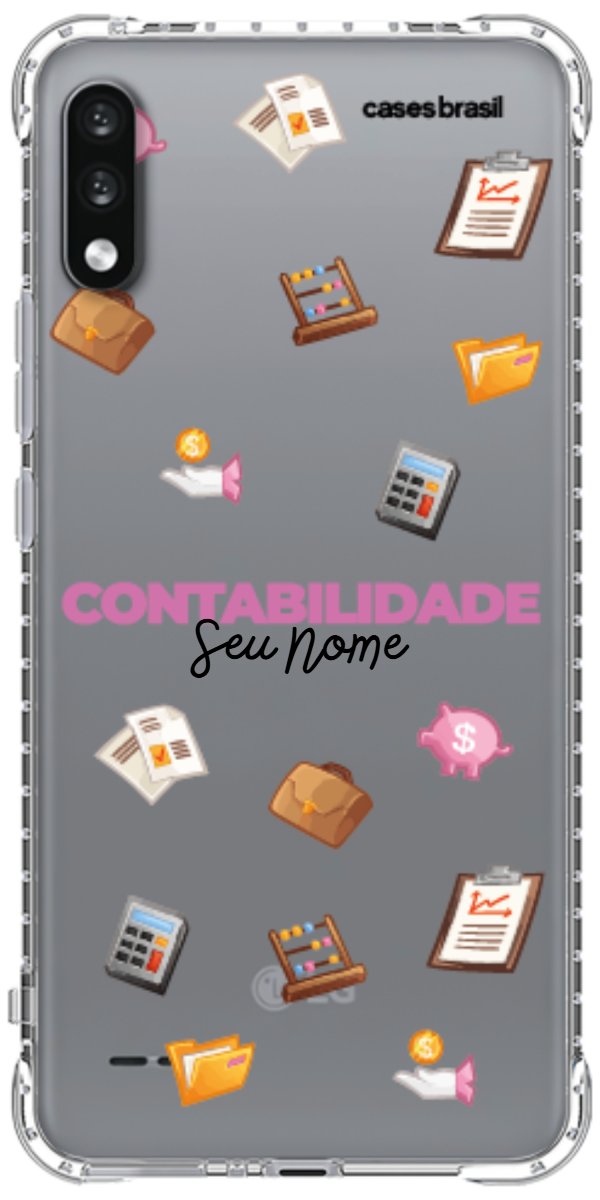 Capinha para celular Contabilidade - Profissão Com Nome