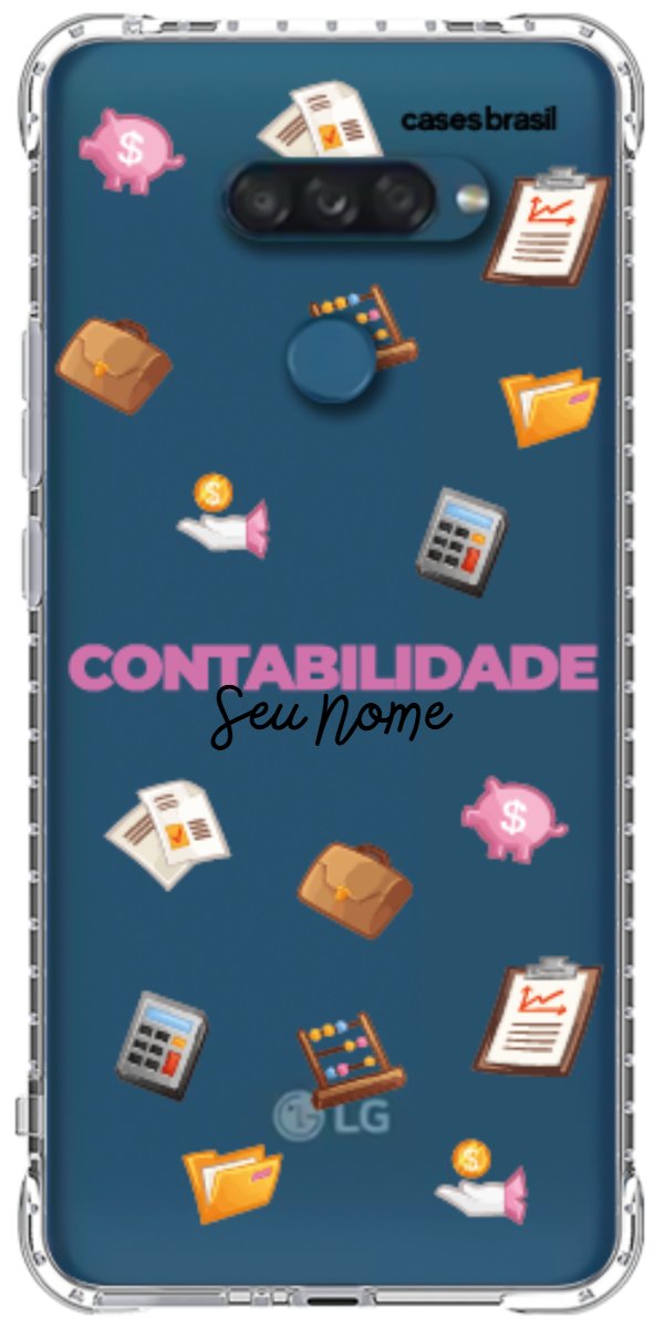 Capinha para celular Contabilidade - Profissão Com Nome