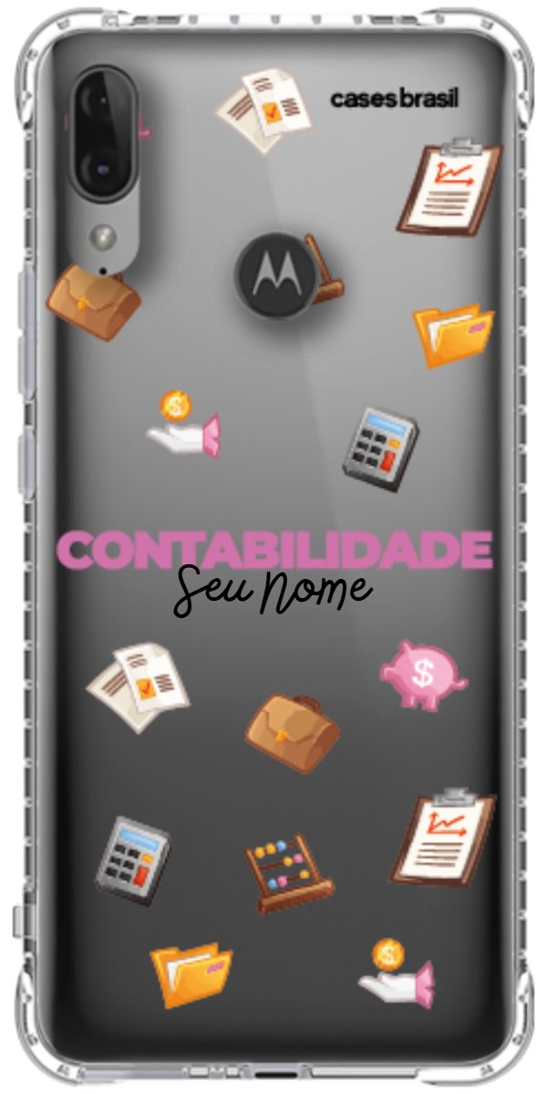 Capinha para celular Contabilidade - Profissão Com Nome