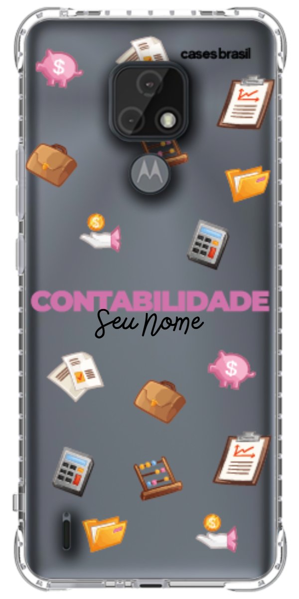 Capinha para celular Contabilidade - Profissão Com Nome