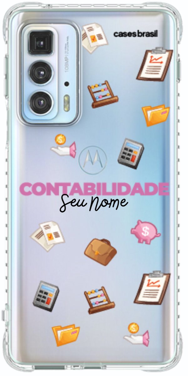 Capinha para celular Contabilidade - Profissão Com Nome