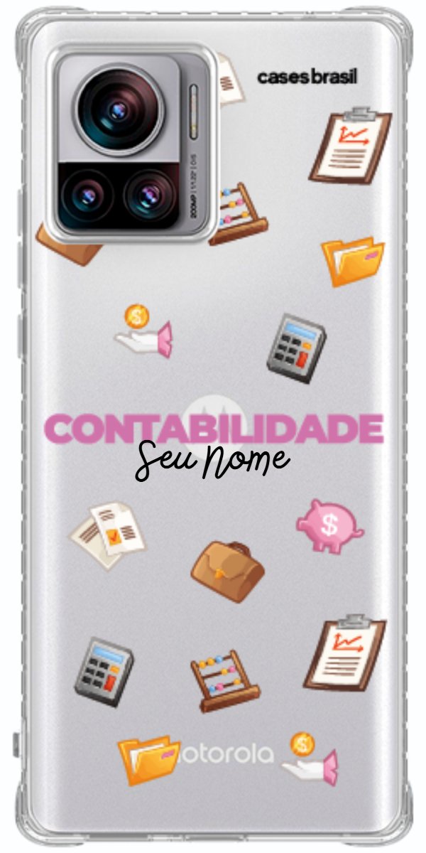 Capinha para celular Contabilidade - Profissão Com Nome