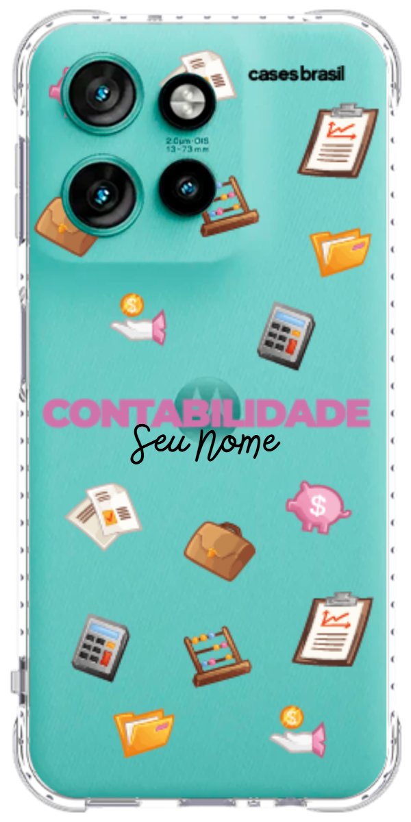 Capinha para celular Contabilidade - Profissão Com Nome