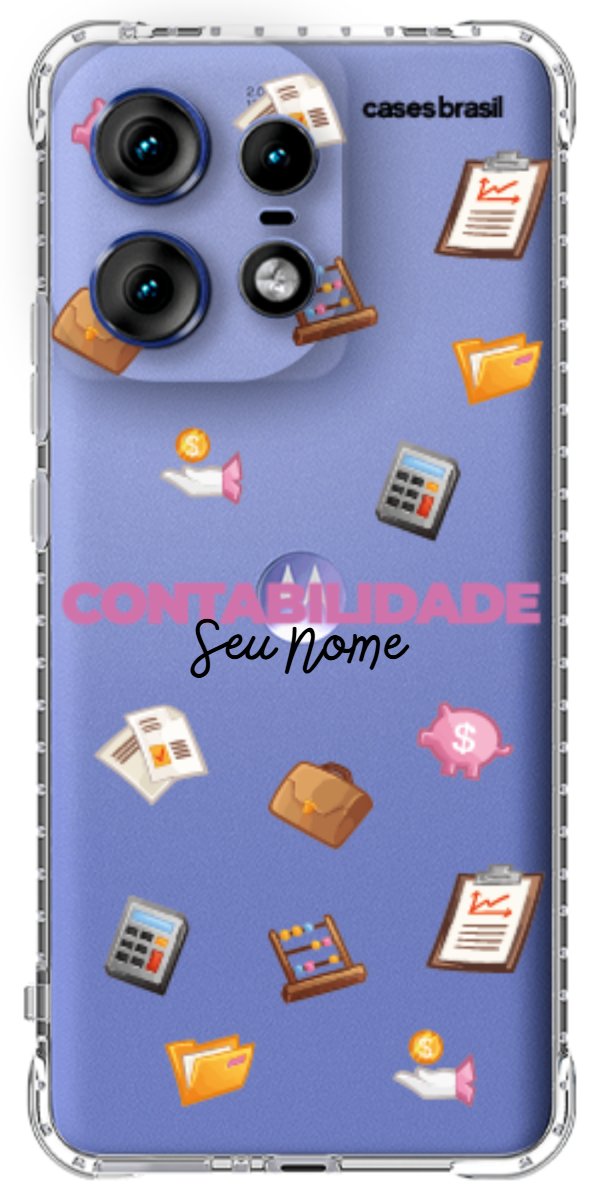 Capinha para celular Contabilidade - Profissão Com Nome