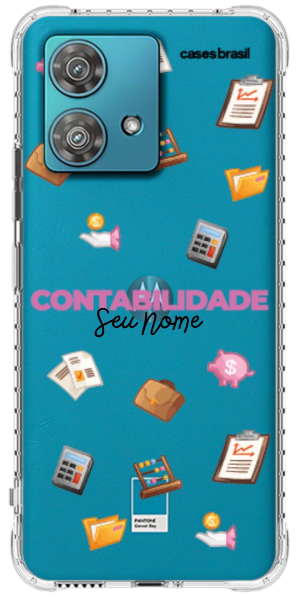 Capinha para celular Contabilidade - Profissão Com Nome